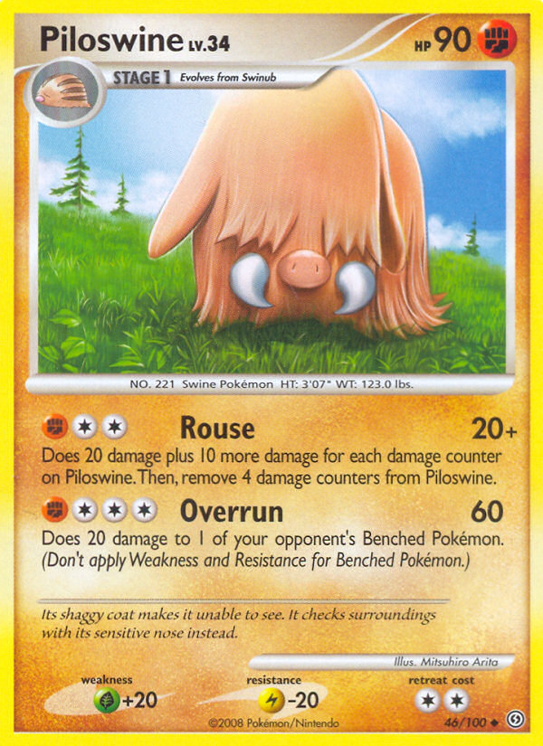 Piloswine - 046/100 - Stormfront