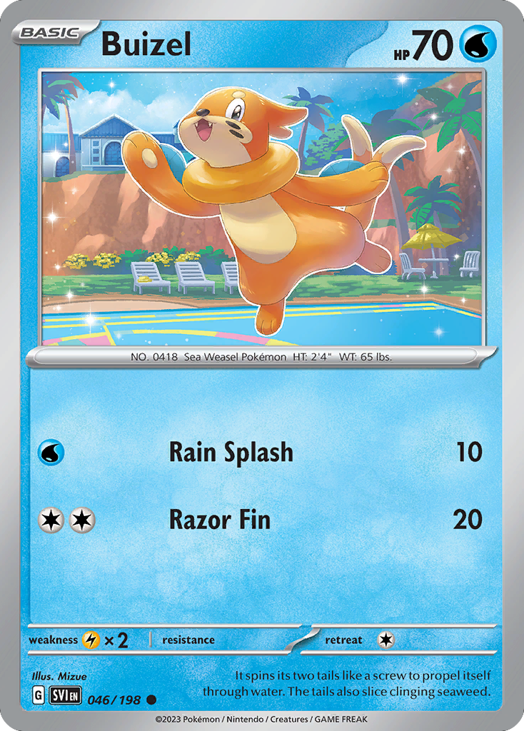 Buizel - 046/198 - Scarlet & Violet