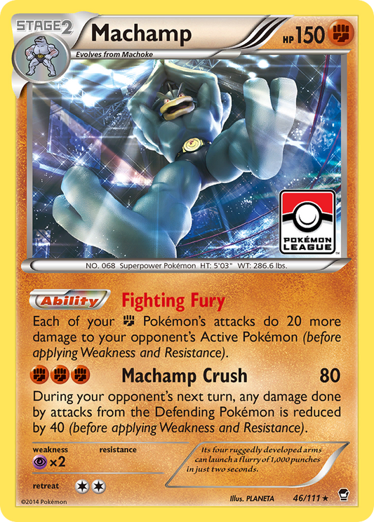 Machamp - 046/111 - Furious Fists