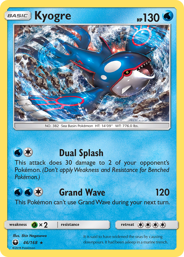 Kyogre - 046/168 - Celestial Storm