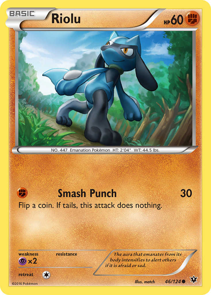 Riolu - 046/124 - Fates Collide