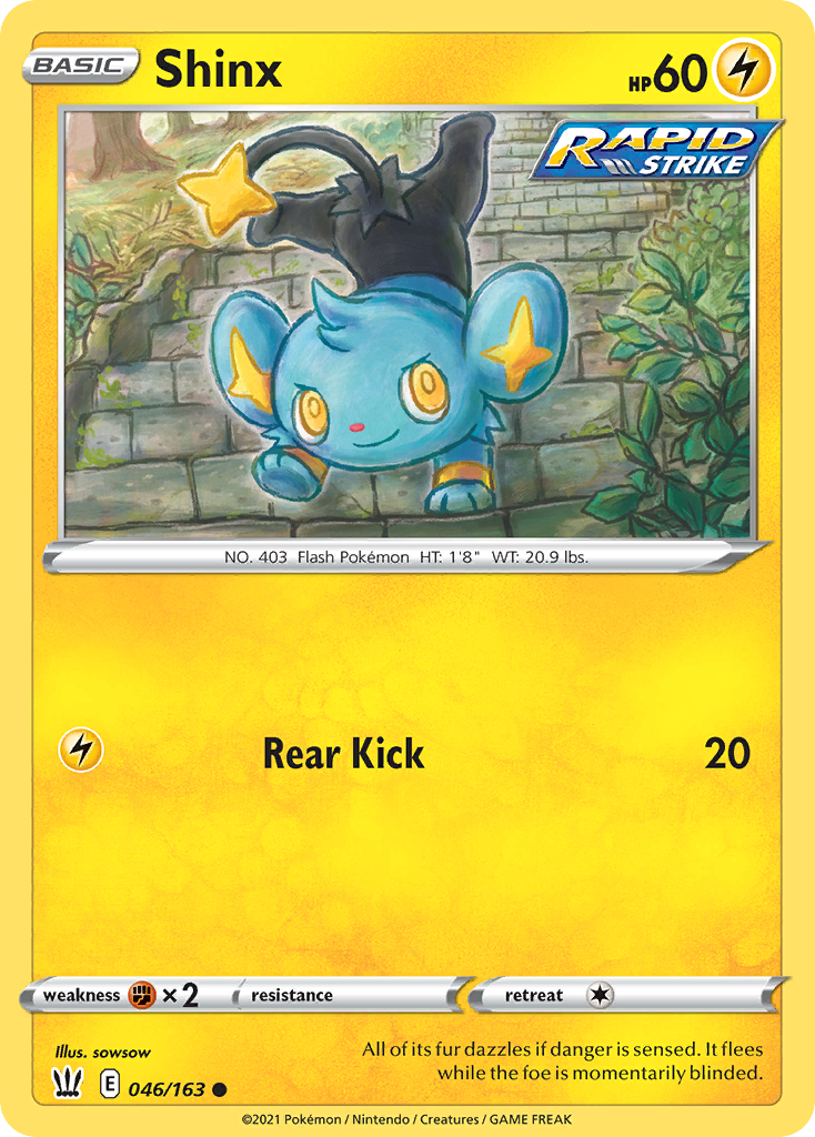 Shinx - 046/163 - Battle Styles