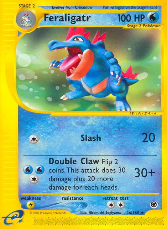 Feraligatr - 046/165 - Expedition Base Set