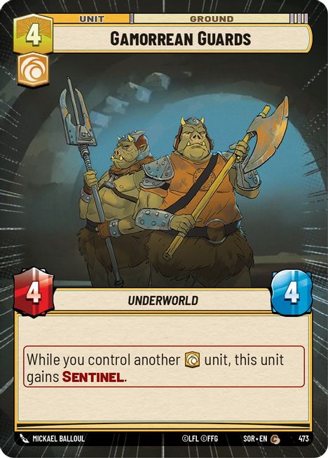 Gamorrean Guards - SOR - 473 - Common - Hyperspace