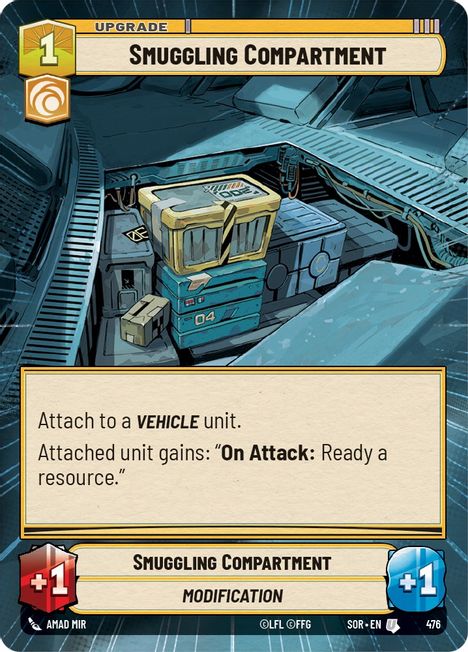 Smuggling Compartment - SOR - 476 - Uncommon - Hyperspace