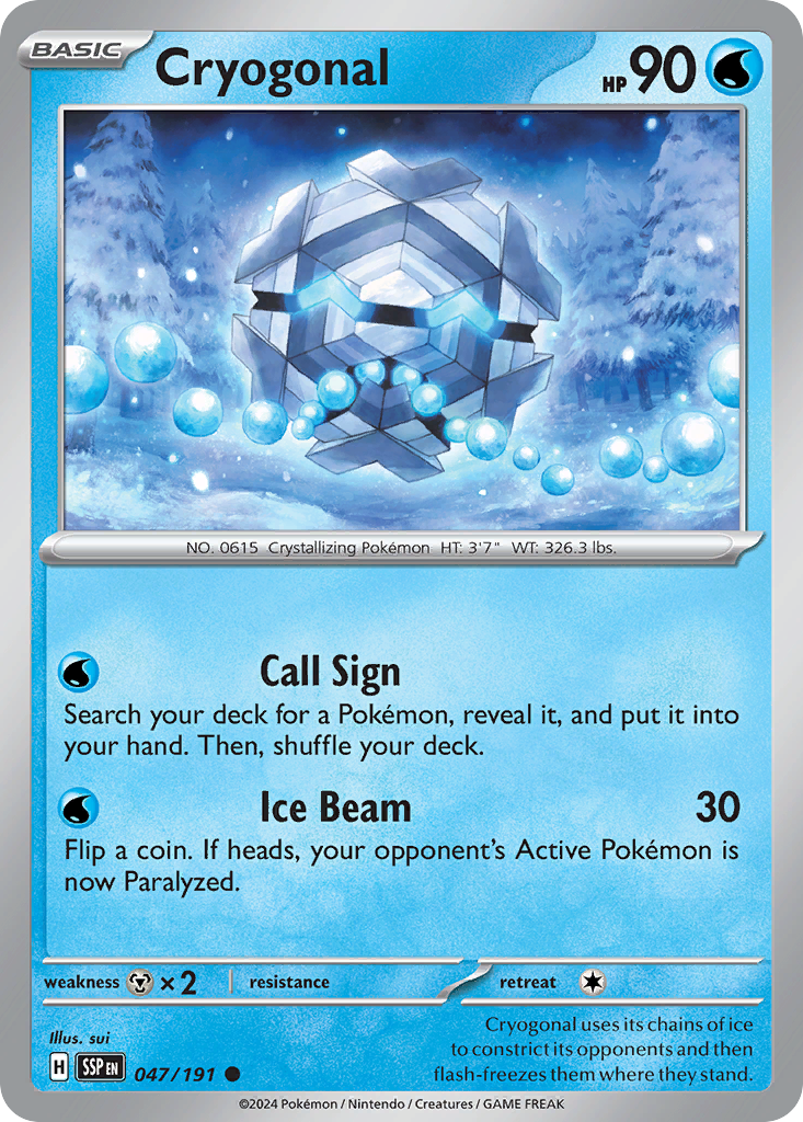 Cryogonal - 047/191 - Surging Sparks