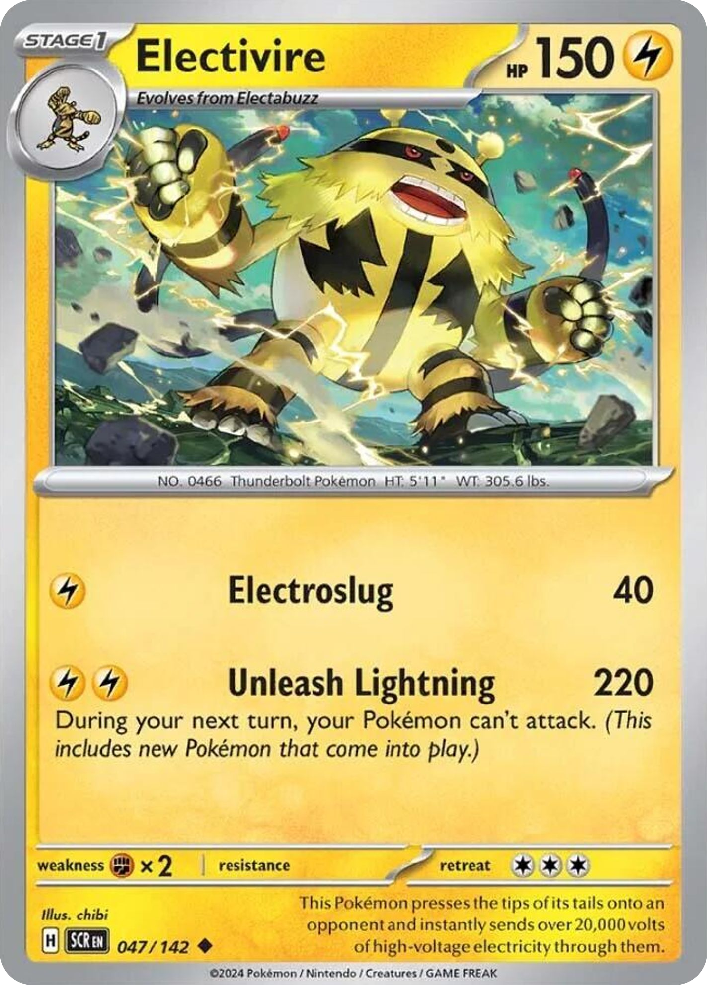 Electivire - 047/142 - Stellar Crown