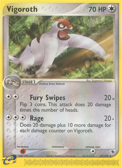 Vigoroth - 047/109 - Ruby & Sapphire