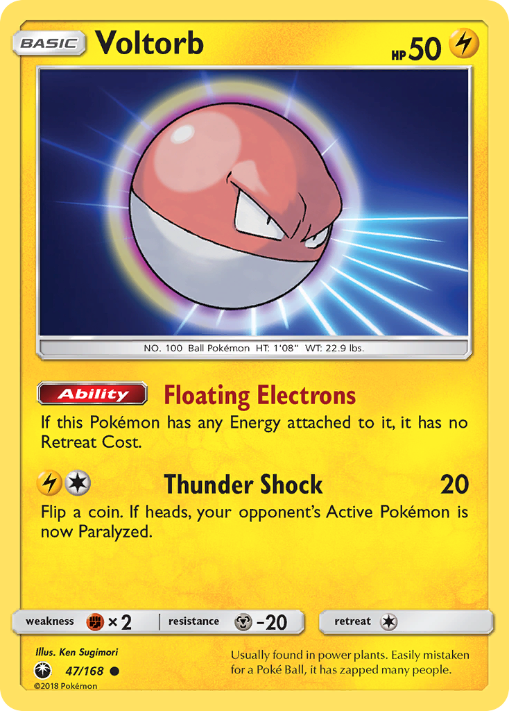 Voltorb - 047/168 - Celestial Storm