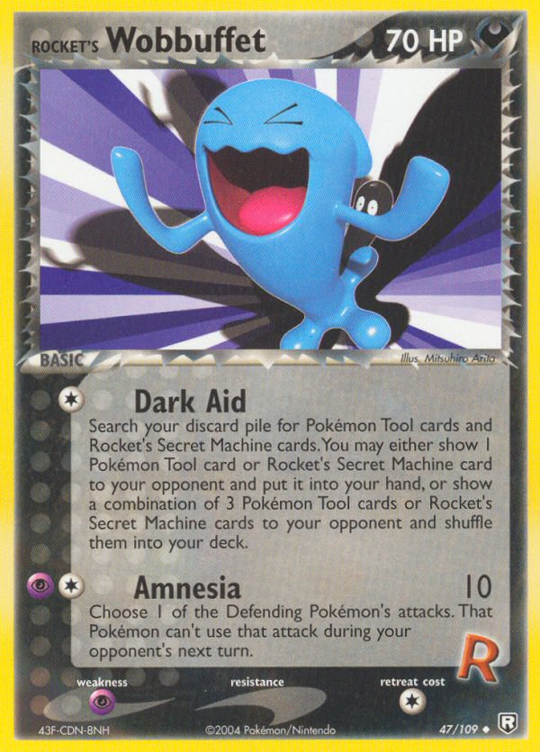 Rocket's Wobbuffet - 047/109 - Team Rocket Returns