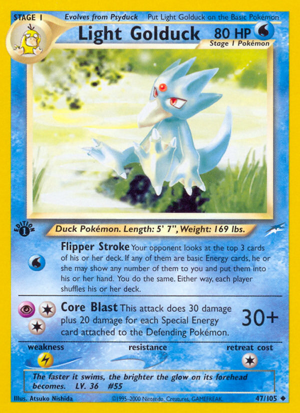 Light Golduck - 047/105 - Neo Destiny