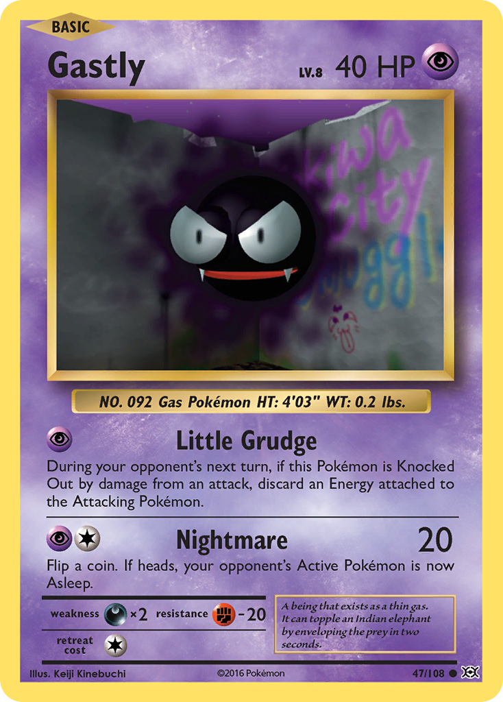 Gastly - 047/108 - Evolutions