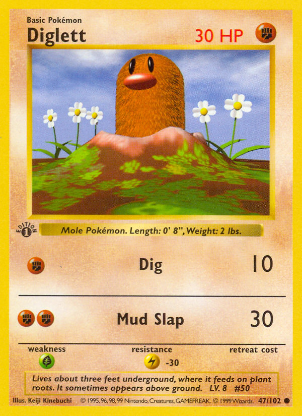 Diglett - 047/102 - Base