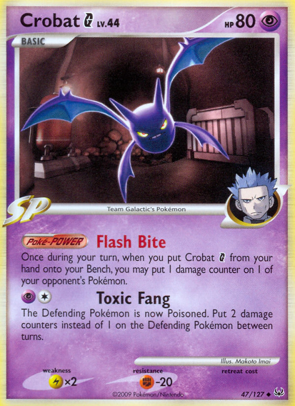 Crobat G - 047/127 - Platinum