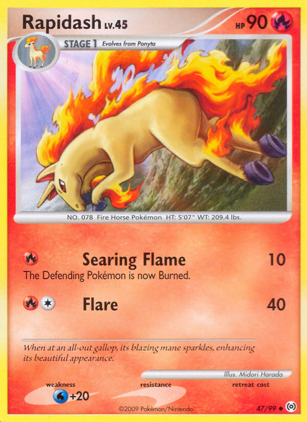 Rapidash - 47/99 - Arceus