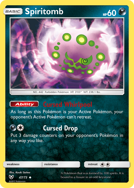 Spiritomb - 47/73 - Shining Legends