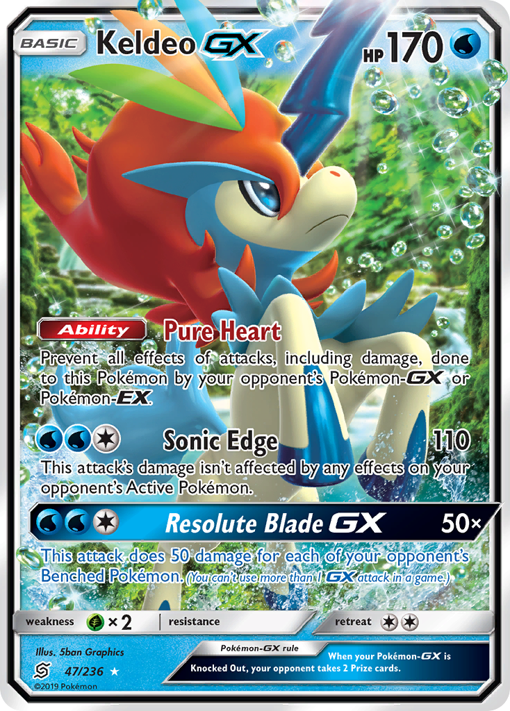 Keldeo-GX - 047/236 - Unified Minds