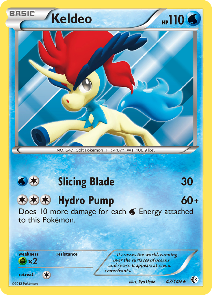 Keldeo - 047/149 - Boundaries Crossed