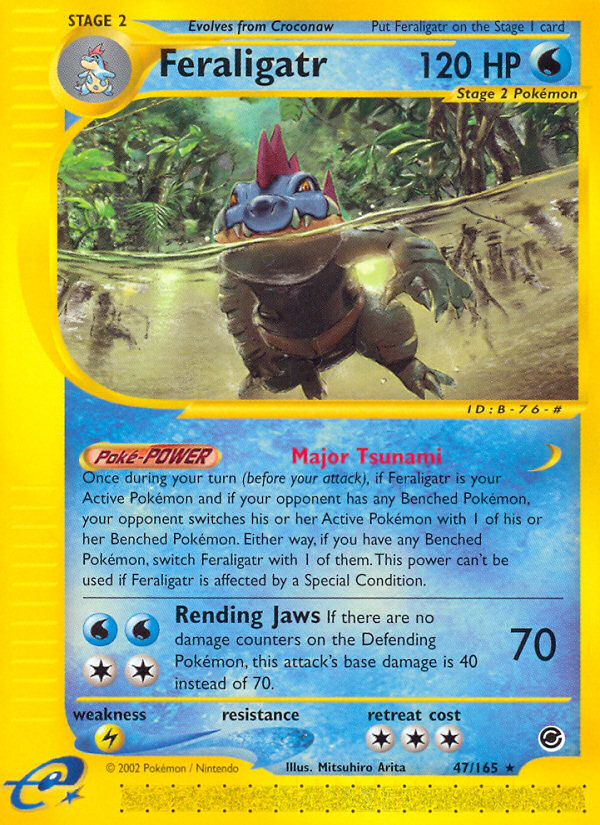 Feraligatr - 047/165 - Expedition Base Set