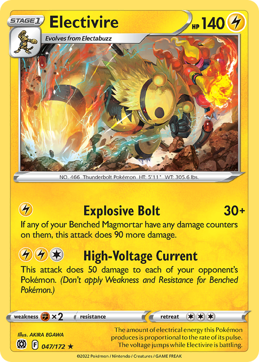 Electivire - 047/172 - Brilliant Stars