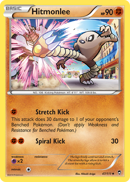 Hitmonlee - 047/111 - Furious Fists