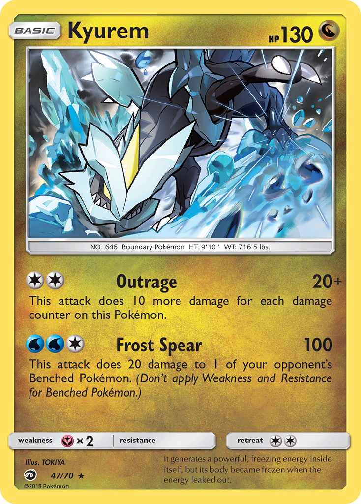 Kyurem - 47/70 - Dragon Majesty