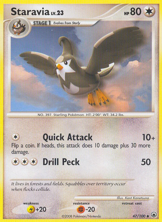 Staravia - 047/100 - Majestic Dawn