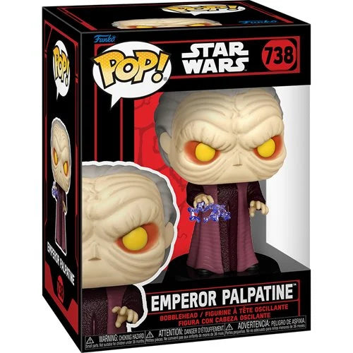 Star Wars Dark Side Emperor Palpatine Funko Pop! Vinyl Figure #738