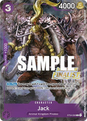 Jack (Online Regional 2023) [Finalist] - ST04-008 - Promo - One Piece Promotion Cards