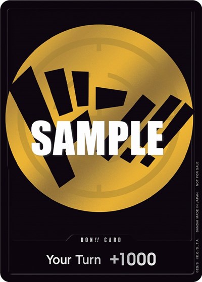 DON!! Card - Promo (Yellow) - One Piece Promotion Cards