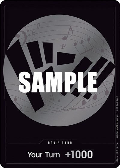 DON!! Card - Promo (Silver) - One Piece Promotion Cards