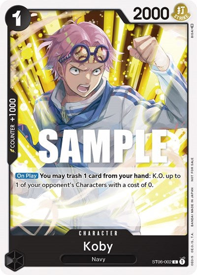Koby (Promotion Pack 2023) - ST06-002 - Promo - One Piece Promotion Cards