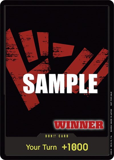 DON!! Card (Tournament Pack Vol. 2) [Winner] - Promo - One Piece Promotion Cards