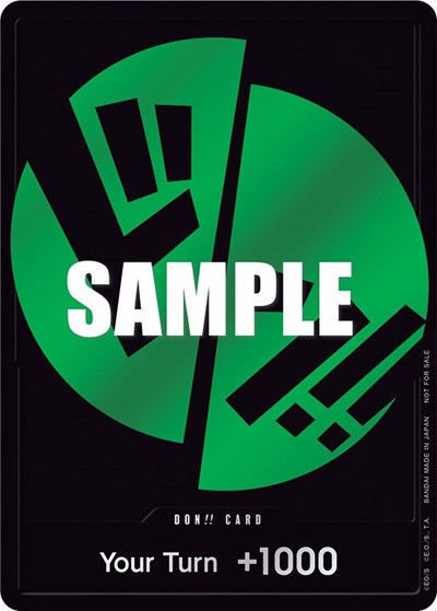 DON!! Card - Promo (Green) - One Piece Promotion Cards