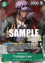 Trafalgar Law (Offline Regional 2023) [Winner] - OP02-035 - Promo - One Piece Promotion Cards