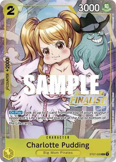 Charlotte Pudding (Offline Regional 2023) [Finalist] - ST07-008 - Promo - One Piece Promotion Cards