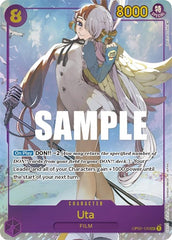 Uta - OP02-120 - Secret Rare (Alternate Art) - Paramount War
