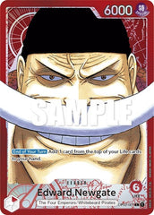 Edward.Newgate - OP02-001 - Leader (Alternate Art) - Paramount War