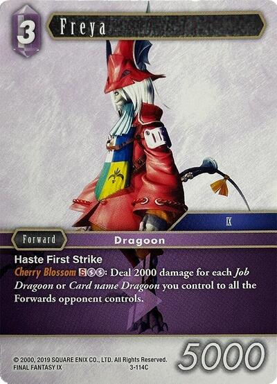 Freya - 3-114C - Common - Deck Exclusive Cards