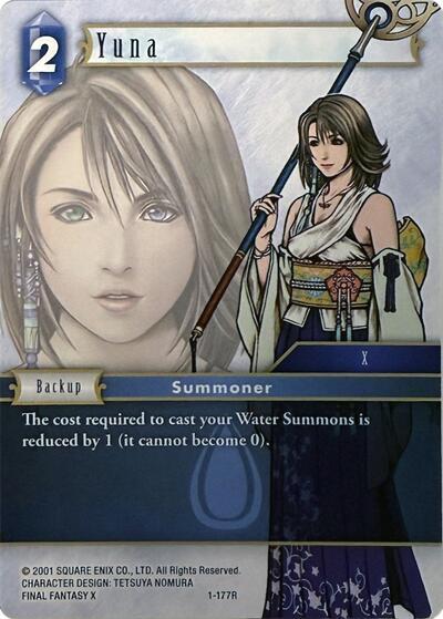 Yuna - 1-177R - Rare - Deck Exclusive Cards