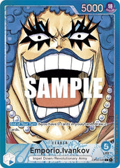 Emporio.Ivankov - OP02-049 - Leader (Alternate Art) - Paramount War