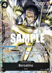Borsalino - OP02-114 - Super Rare (Alternate Art) - Paramount War