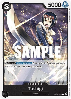 Tashigi - OP02-105 - Common - Paramount War