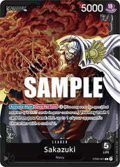 Sakazuki - ST06-001 - Leader - ST-06: Starter Deck 6 Absolute Justice