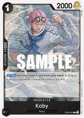 Koby - ST06-002 - Common - ST-06: Starter Deck 6 Absolute Justice