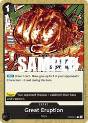 Great Eruption - ST06-015 - Common - Absolute Justice
