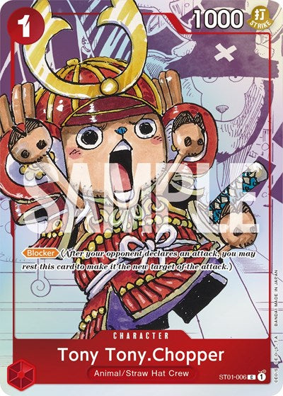 Tony Tony.Chopper - ST01-006 - Promo (Alternate Art) - One Piece Promotion Cards