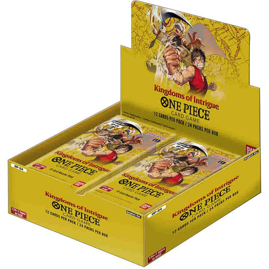 One Piece CG - OP-04 - Kingdoms of Intrigue Booster(Anglais)