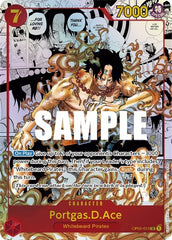Portgas.D.Ace (Parallel) (Manga) - OP02-013 - Super Rare (Alternate Art) - Paramount War