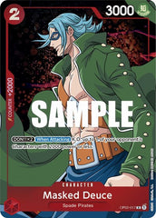 Masked Deuce - OP02-017 - Rare (Alternate Art) - Paramount War